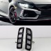 Светодиодные DRL для Honda Civic желтого цвета
