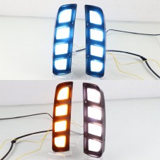 Светодиодные Drl для Honda Civic Желтого Цвета (White Yellow Blue)