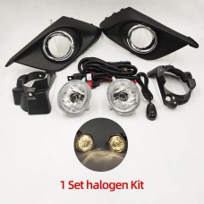 Противотуманная фара для Mazda Axela 2011-2025, хромированный галогенный комплект из ABS с LED.
