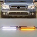 Дневные ходовые огни Toyota 4Runner белого цвета из АБС