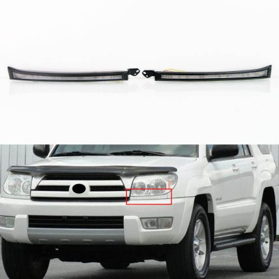 Дневные ходовые огни Toyota 4Runner белого цвета из АБС