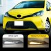 Светодиодные дневные ходовые огни Toyota Vitz желтого ц