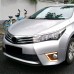 Светодиодные дневные ходовые огни Toyota Corolla белого