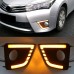 Светодиодные дневные ходовые огни Toyota Corolla белого