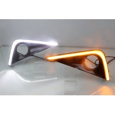 Светодиодные Дневные Ходовые Огни Toyota Rush, Белый, Водонепроницаемые, Drl