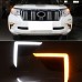 Дневные ходовые огни Toyota Land Cruiser Prado белого ц