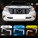 Дневные ходовые огни Toyota Land Cruiser Prado белого ц