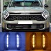 Светодиодный DRL передний бампер для Kia Sportage белог
