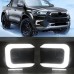 Дневные ходовые огни Toyota Hilux, желтые динамические 