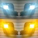 Передний бампер автомобиля DRL с желтым поворотником дл

