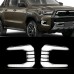 Светодиодные дневные ходовые огни Toyota Hilux желтые у
