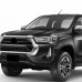 Динамические светодиодные фары DRL Toyota Hilux белого 