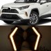 Светодиодный дневной ходовой свет Toyota RAV4 белый DRL
