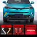 Светодиодные дневные ходовые огни Toyota C-HR белого цв