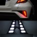 Светодиодные фары для Toyota C-HR белого цвета