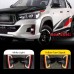 Светодиодные дневные огни Toyota Hilux желтого цвета