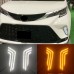 Светодиодные дневные ходовые огни для Toyota Sienna бел
