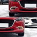 DRL для Mazda 3 Axela, белые светодиодные ходовые огни