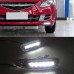 Светодиодные дневные ходовые огни для Mazda 6, белого ц