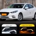 Дневные ходовые огни для Mazda 3 Axela светодиодные бел
