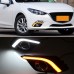 Дневные ходовые огни для Mazda 3 Axela светодиодные бел