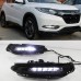 Дневные ходовые огни Honda HR-V белого цвета из светоди