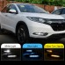 Дневные ходовые огни Honda HR-V белого цвета из светоди