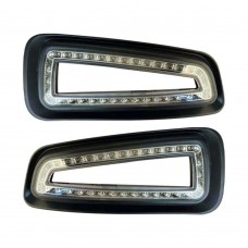 Дневные Ходовые Огни Led для Ford Raptor F-150, Белый, Абс + Светодиод
