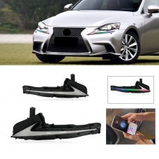 Светодиодные Дневные Ходовые Огни для Lexus Is Белого Цвета (Только для 2013-2016 RGB DRL RGB)