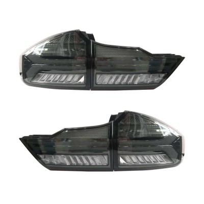 Задние фонари Honda City красные светодиодные