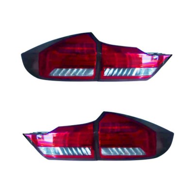 Задние фонари Honda City красные светодиодные