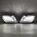 Фара Volvo S60 V60 белая ABS с LED-подсветкой