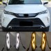 Противотуманная фара Toyota Harrier Venza белого цвета 