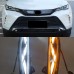 Противотуманная фара Toyota Harrier Venza белого цвета 