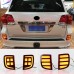 Задний фонарь Toyota Land Cruiser красный светодиодный