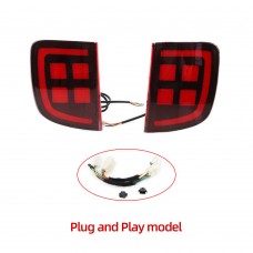 Задний Фонарь Toyota Land Cruiser Красный Светодиодный (Red A Plug and Play)