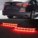 Задняя противотуманная фара Honda Civic красного цвета