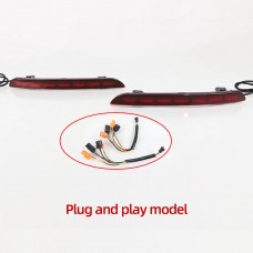 Задняя Противотуманная Фара Honda Civic Красного Цвета (Plug and play красная модель)