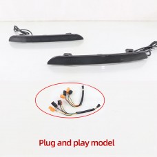 Задняя Противотуманная Фара Honda Civic Красного Цвета (Модель дыма Plug and play)