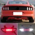 Задняя противотуманная фара Ford Mustang красного цвета