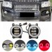 Противотуманные фары Land Rover Freelander 2 белого цве