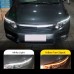 Фара дневного хода Honda Civic желтого цвета 12 В DRL L
