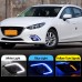 Светодиодные дневные ходовые огни Mazda 3 Axela белого 