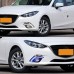 Светодиодные дневные ходовые огни Mazda 3 Axela белого 