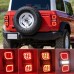 Фонарь задний светодиодный красный для Ford Bronco - об