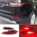 Задний бампер Land Rover Discovery красный с LED-подсве
