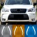 Дневные ходовые огни Subaru Forester светодиодные с дин