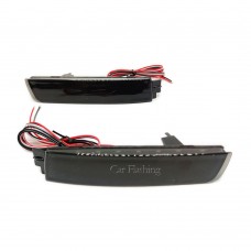 Задние Тормозные Противотуманные Фары для Nissan Juke Murano Sentra Quest Terra Kicks Infiniti Fx35 Fx37 Fx50 Esq Qx70 - Красные Фары Абс + Светодиод (Дымовая крышка)