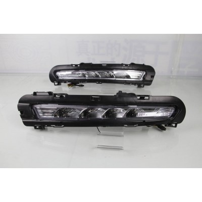 Дневные ходовые огни Ford Fusion Mondeo DRL желтый свет