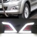 Дневные ходовые огни Toyota Hilux Vigo, светодиодные во